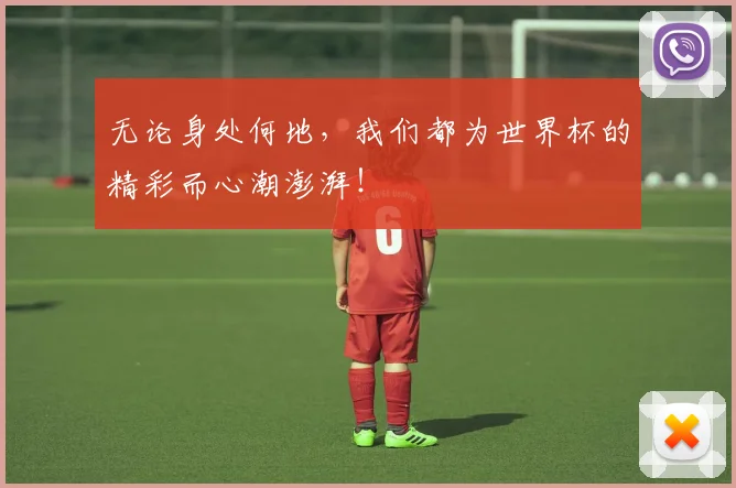 无论身处何地，我们都为世界杯的精彩而心潮澎湃！